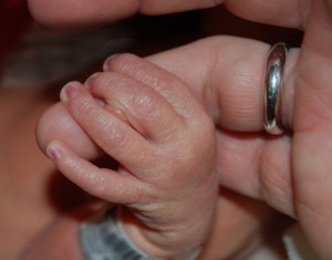 Preemie hand
