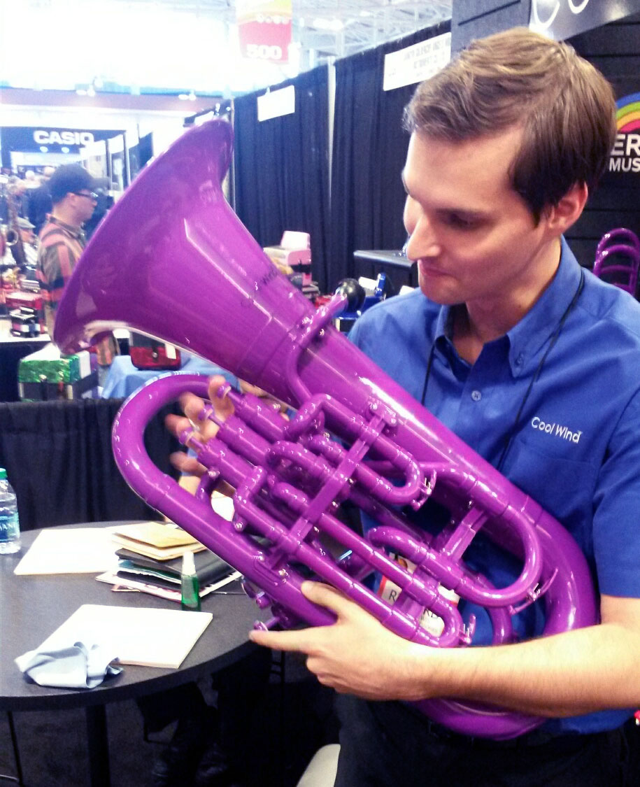 purple tuba