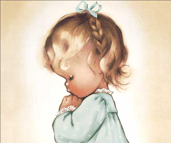 girl praying